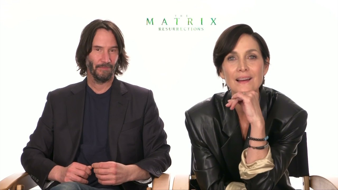 Keanu & Carrie-Anne - The Matrix Resurrections - Interviews - Jabba's Movies
