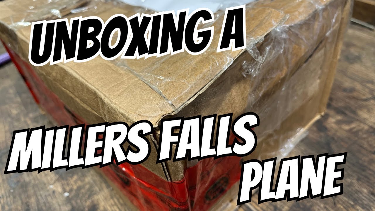 Unboxing a Millers Falls Plane bought on EBay