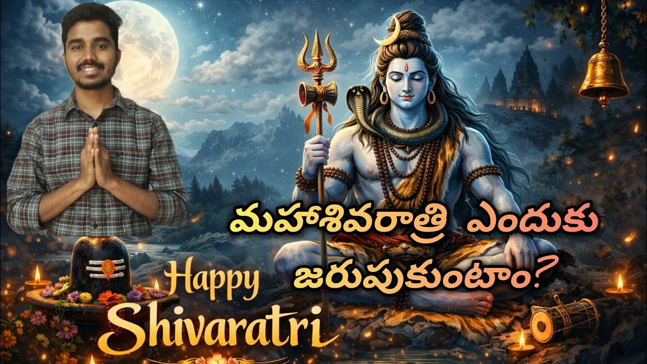 మహాశివరాత్రి ఎందుకు జరుపుకుంటాం? #ytvideos #shivaratri #lordshiva #trending #devotional 
