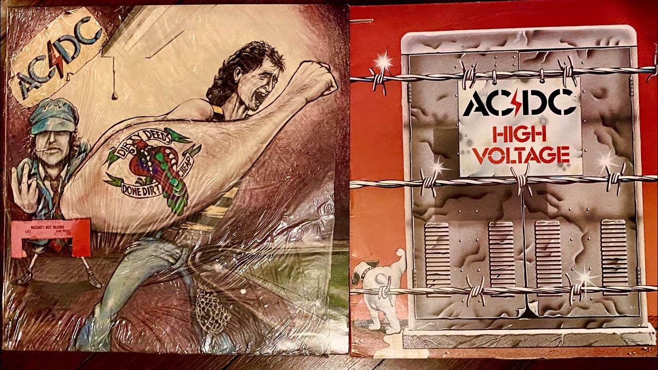 AC/DC:   My AC/DC Vinyl Collection! 🤘