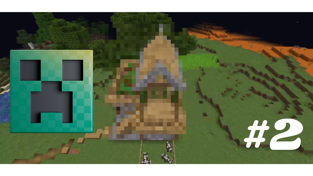 #2 minecraft | je fais ma baseeeee |