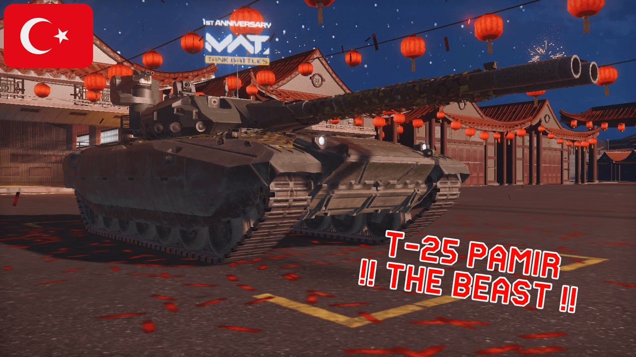 T-25 Pamir ''The BEAST'' - MWT Tank Battles