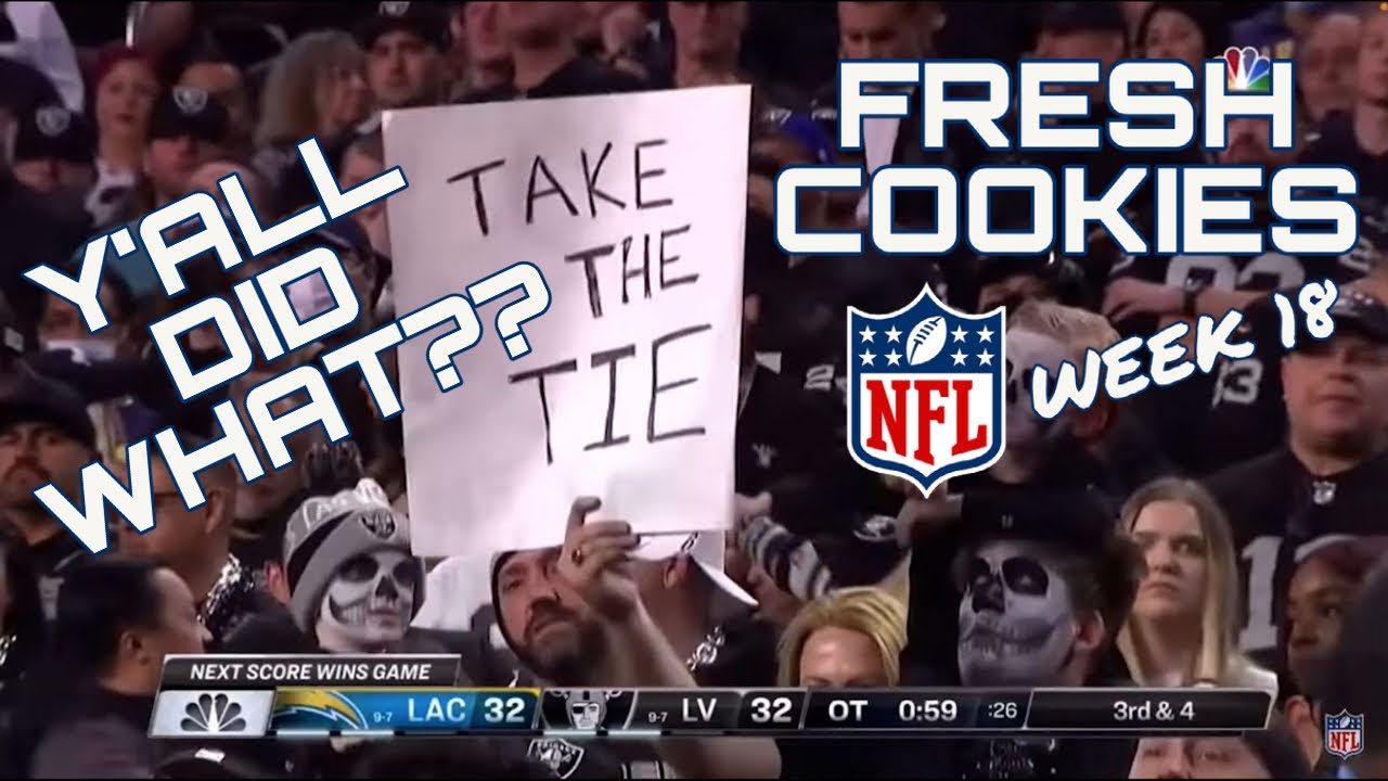 The strangest last week in NFL history recapped | Fresh Cookies: NFL Week 18 Highlights