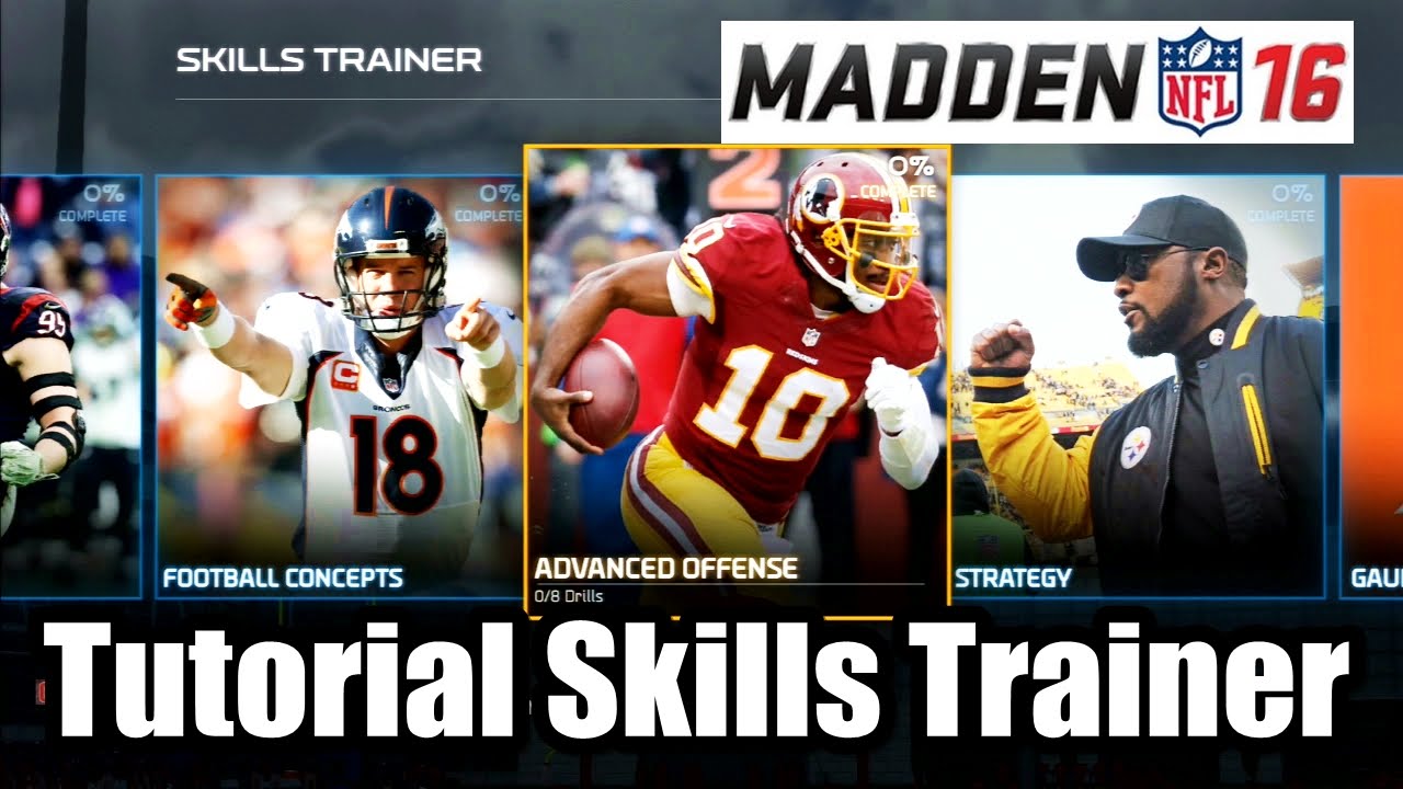 Тренер навыков обучения Madden 16 PS3 HD