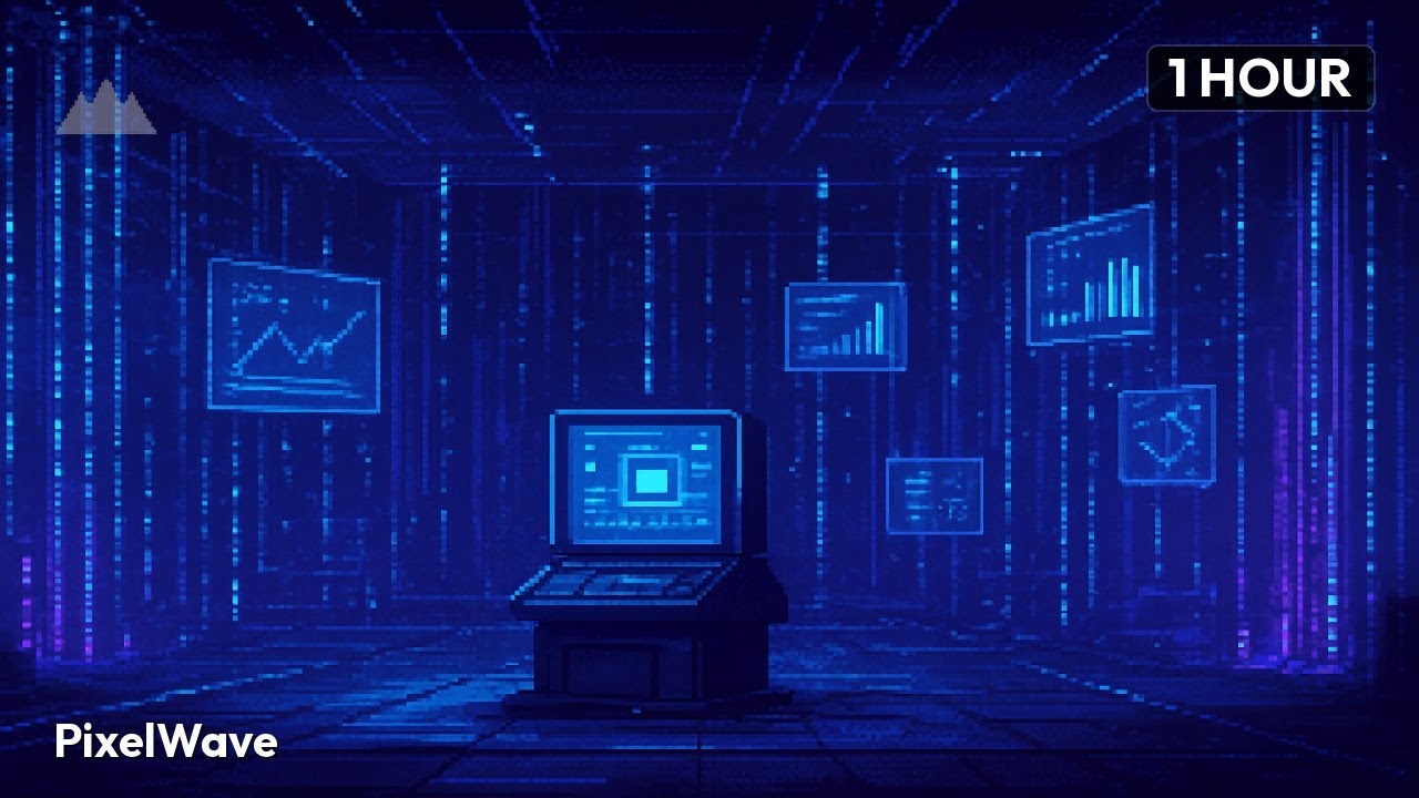 Cyberpunk Coding Focus - Dark Synthwave & Rain Ambience for Programming