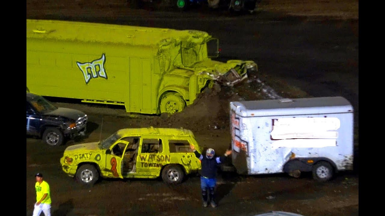 Demolition Derby Trailer Destruction Mayhem