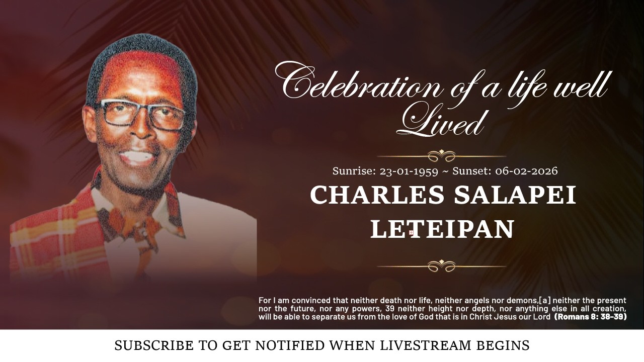 Memorial Service For The Late Charles Salapei Leteipan