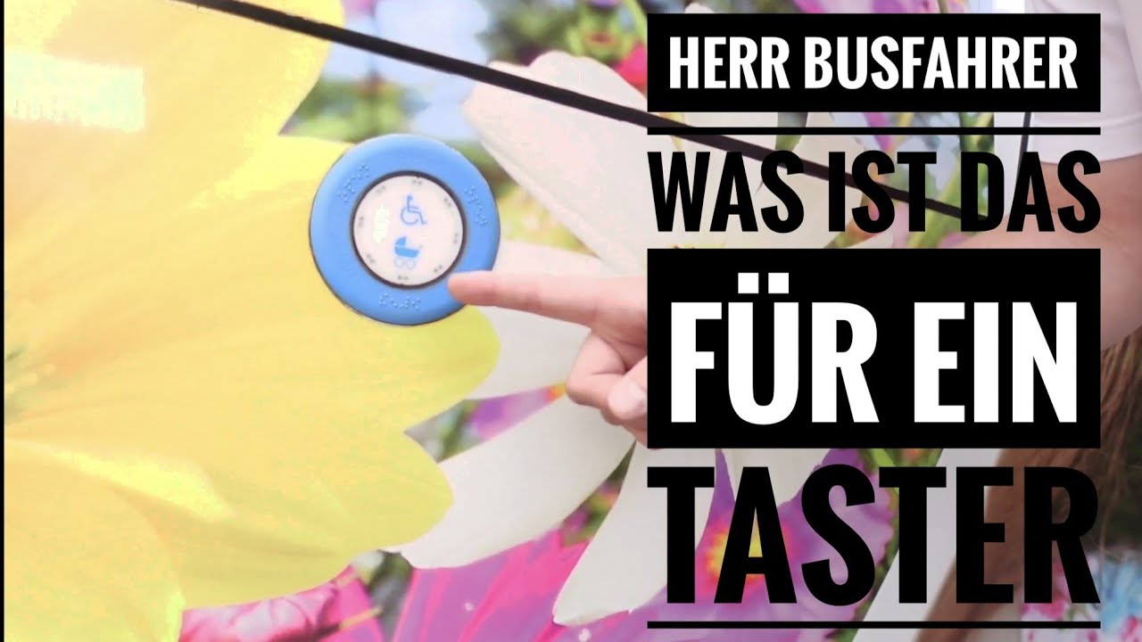 Herr Busfahrer - Was ist das für ein Taster außen? | Der Kinderwagen-Taster