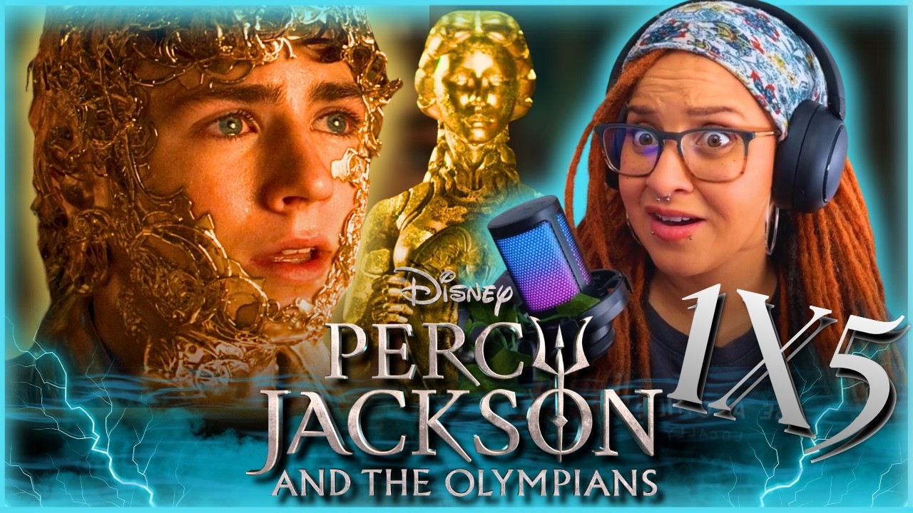 Ares is Toxic... and I Kinda Like It?! PERCY JACKSON AND THE OLYMPIANS REACTION SEASON 1 EPISODE 5
