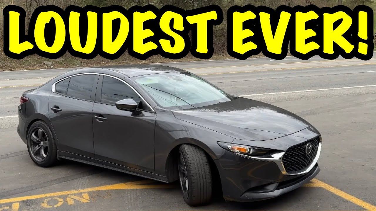 Самая громкая Mazda в мире!