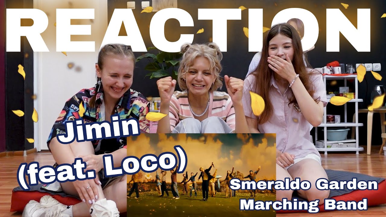지민 (Jimin) 'Smeraldo Garden Marching Band (feat. Loco)' Official Track Video | REACTION 🌸