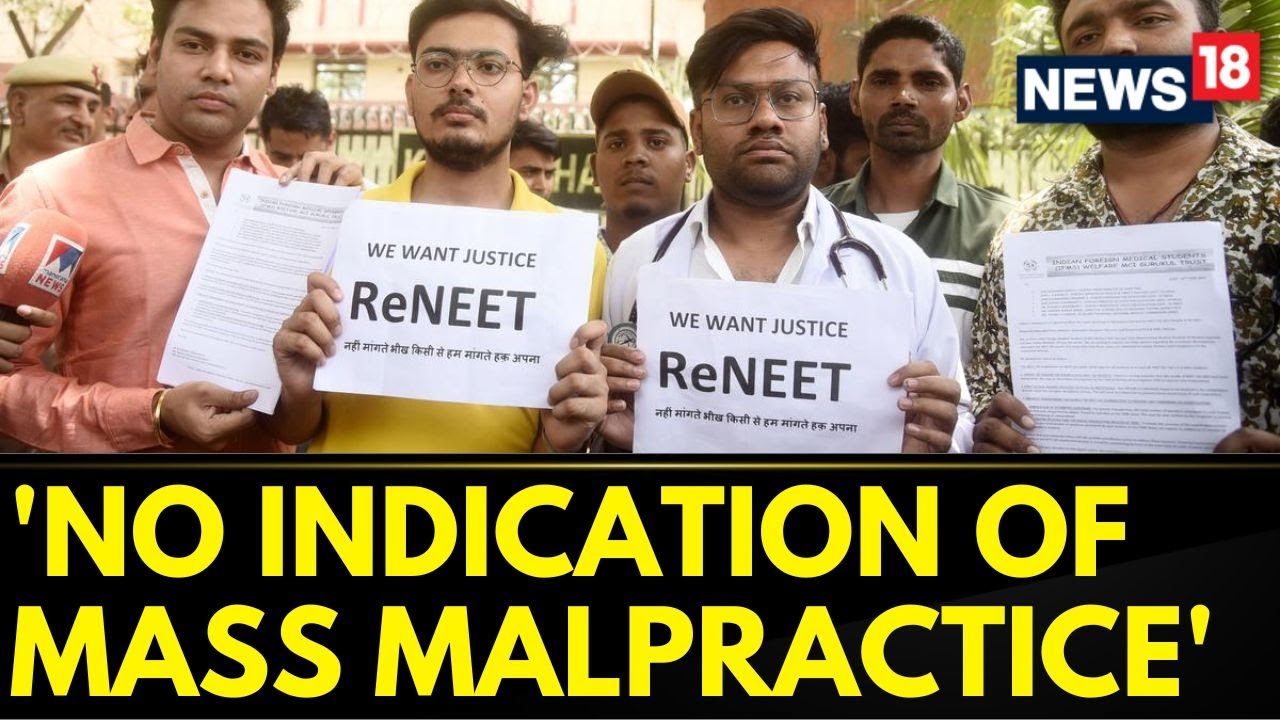 NEET-UG 2024 Row: Centre Not In Support Of NEET Re-Test Files Affidavit In SC | NEET Exam | News18