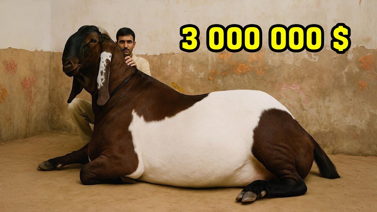 La race de chèvre extrêmement rare à 3 millions de dollars dont vous ignoriez l'existence