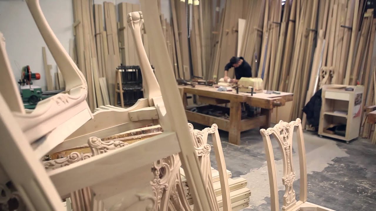 Manufacturing of luxury classic furniture