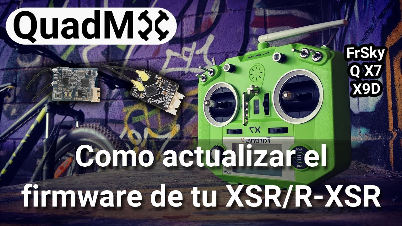 Como actualizar el firmware de tu XSR / R-XSR- Español