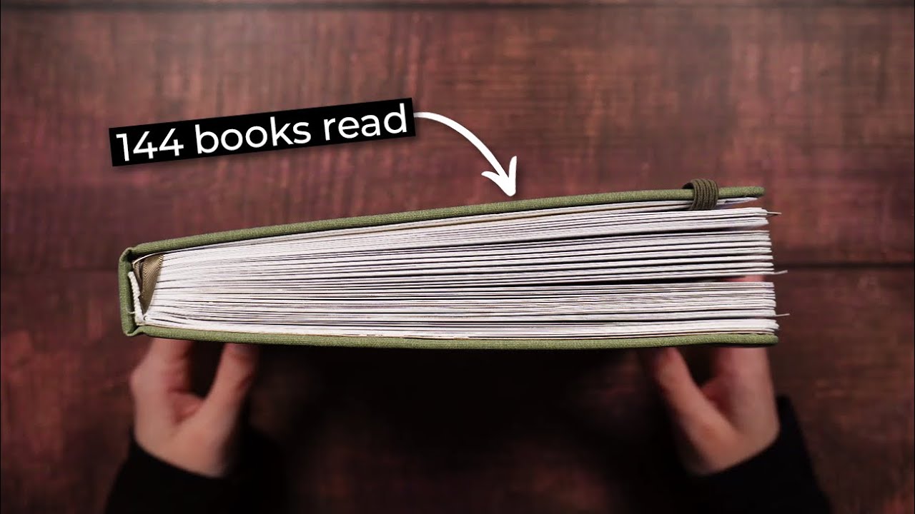 2025 Reading Journal Flip Through 👻