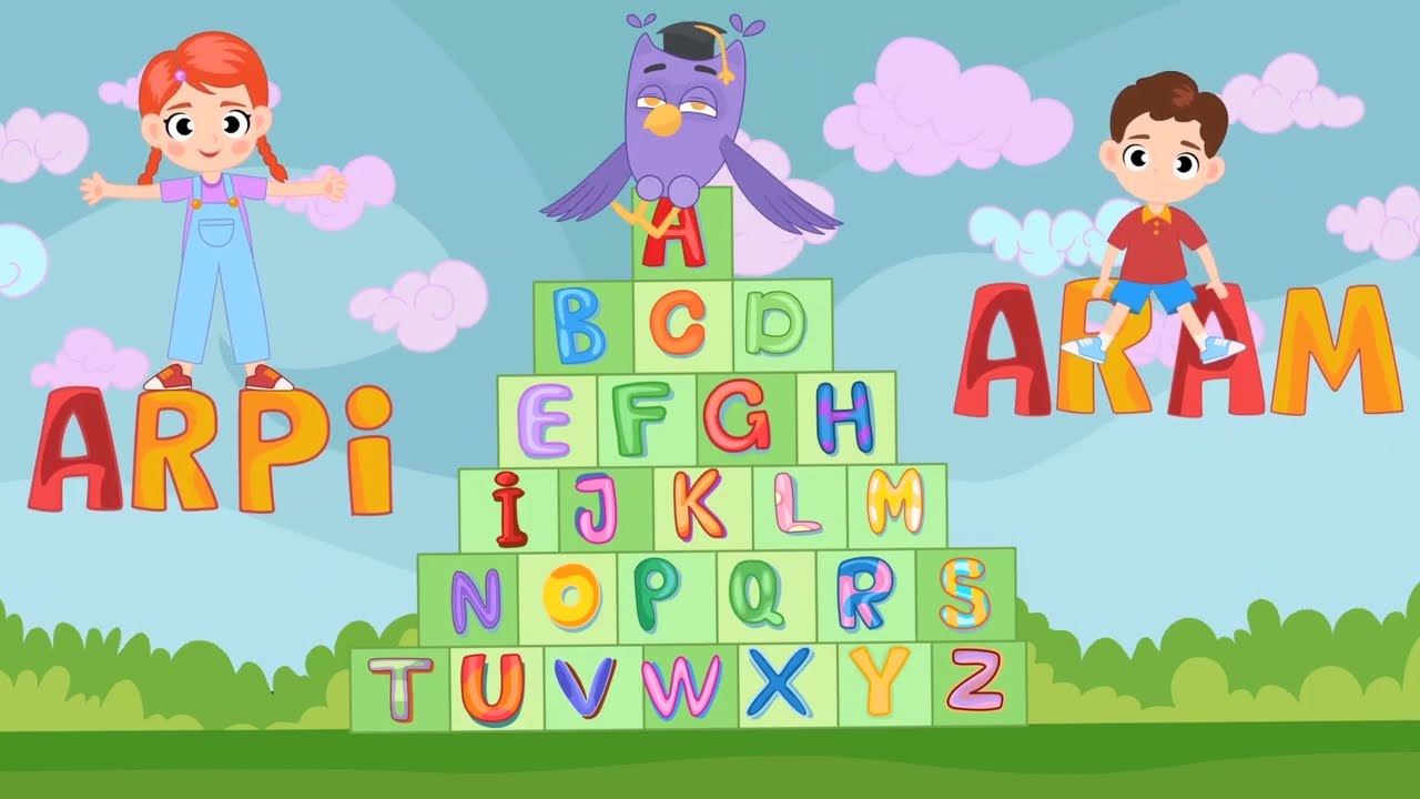 ABC Song | Learn The Alphabet With Arpi & Aram