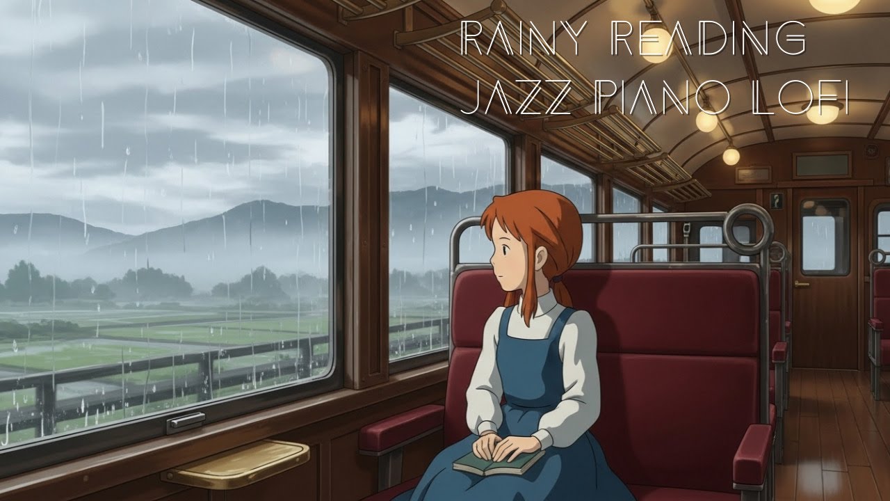 비 오는 기차 창가의 설렘 | 잔잔한 빗소리 Lofi · 집중·독서 음악Rainy Train Window Moments | Soft Rainy piano Lofi