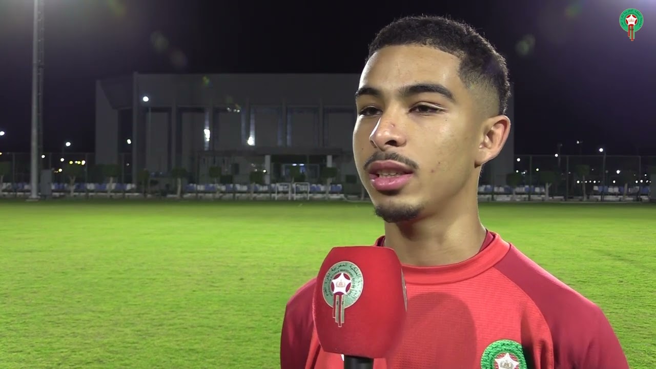 المنتخب الوطني لاقل من 20 سنة يجري آخر حصة تدريبية قبل لقاء الجزائر