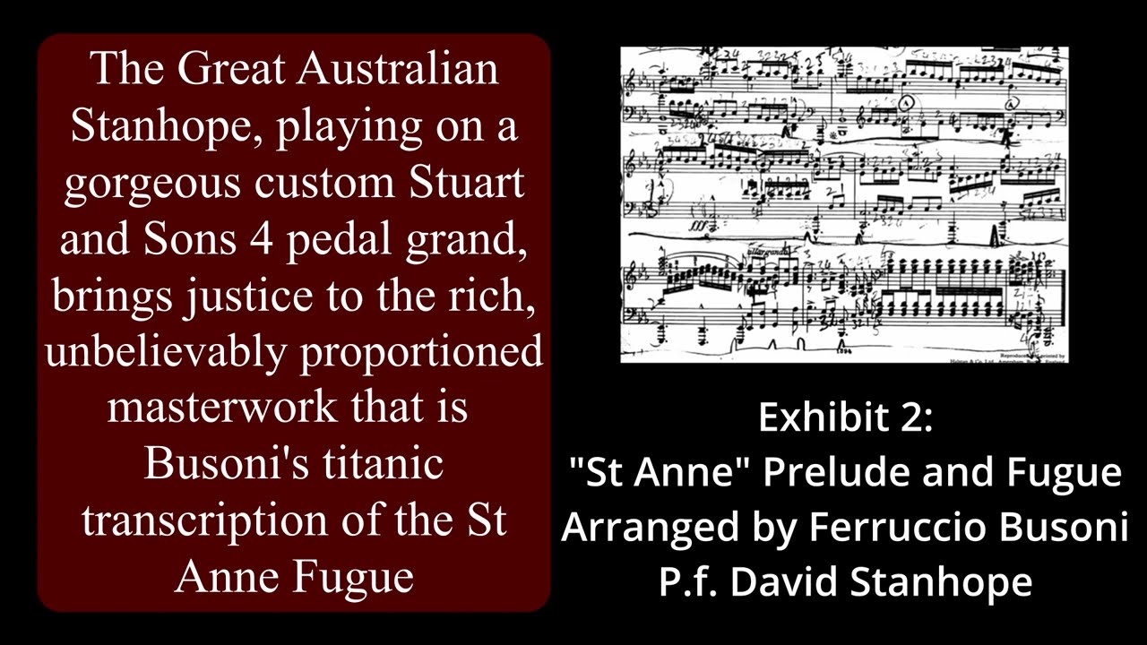 5 Transcendental Bach Transcriptions