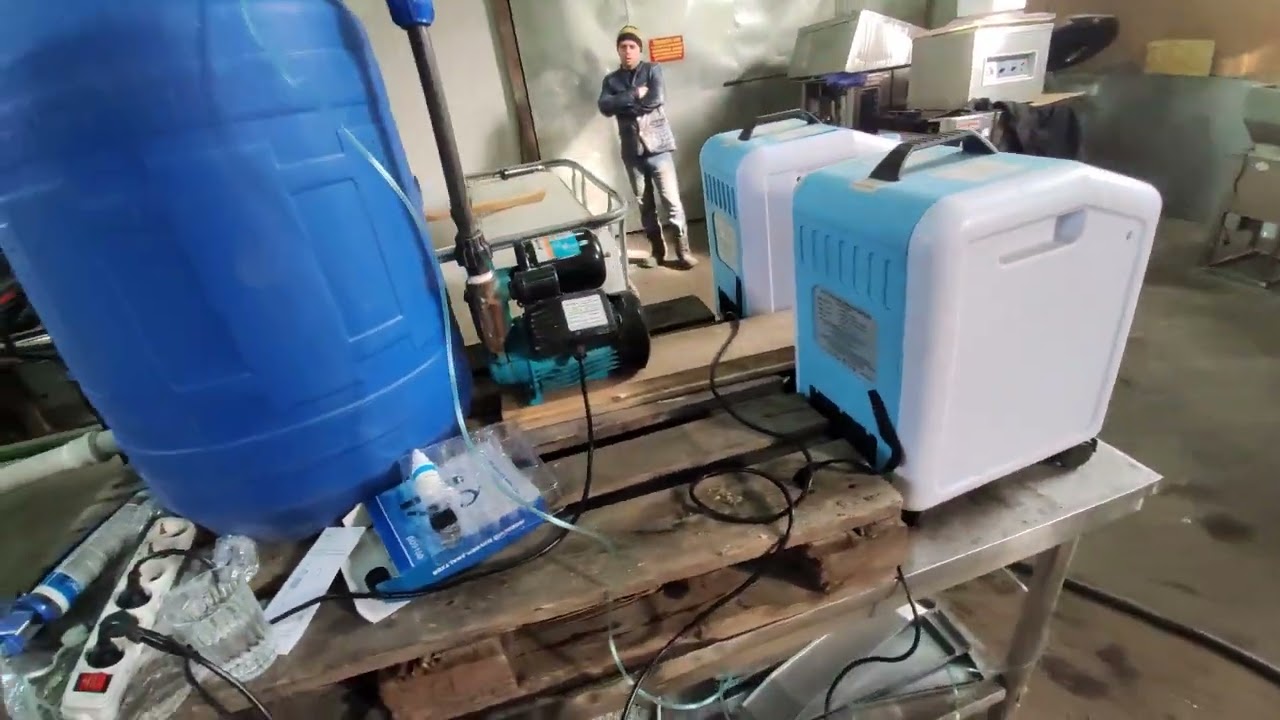 Оксигенатор УЗВ 5л+5л кислородный концентратор и 15мг/л