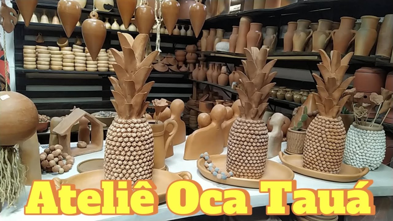 Ateliê Oca Tauá na cidade de Tracunhaém/Pernambuco #atelier #barro