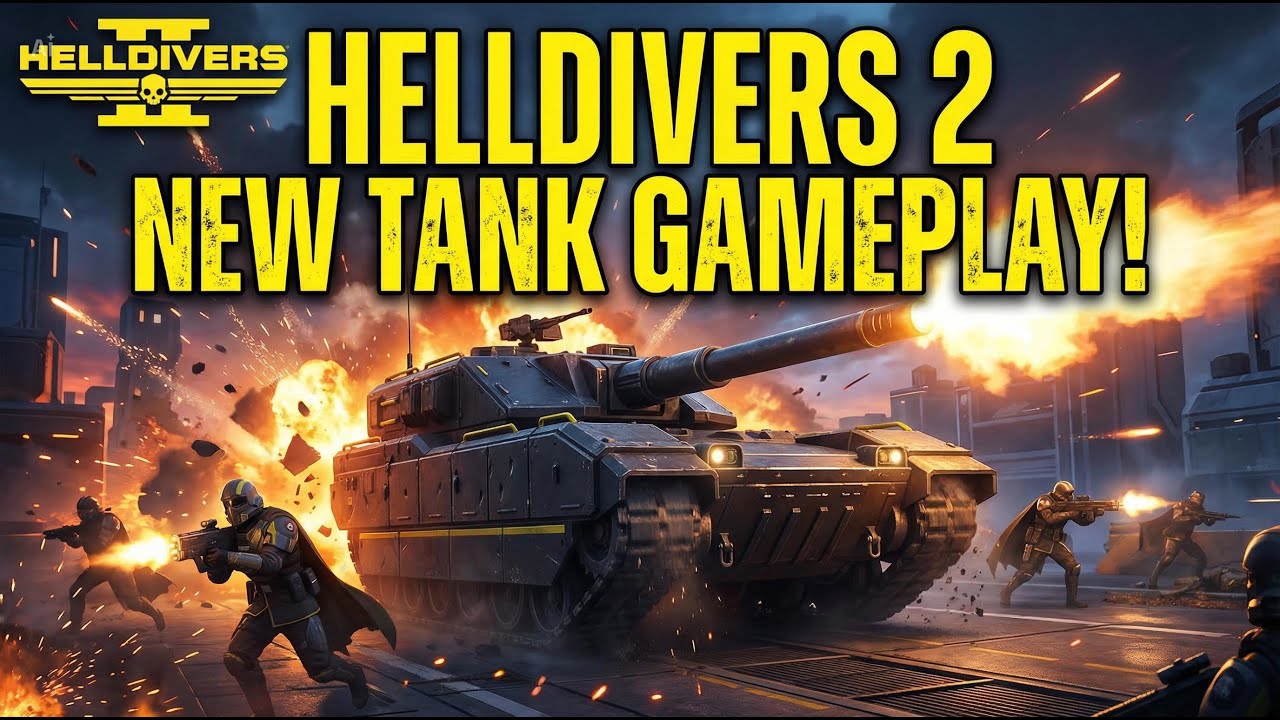 The NEW BASTION TANK is INSANE in Helldivers 2!
