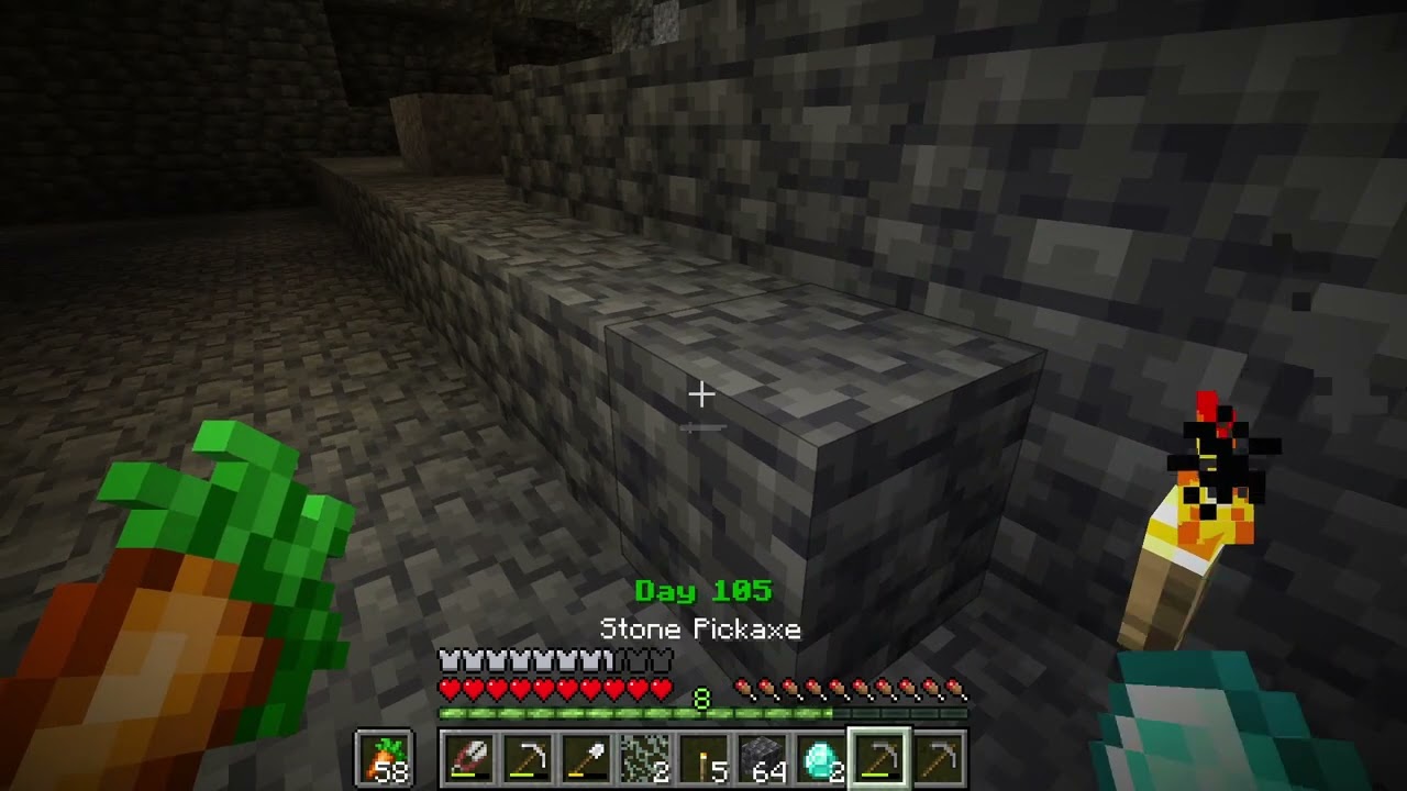 Minecraft day105 gameplay   No commentary