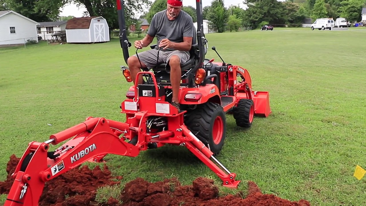 Kubota BX 25D Копание