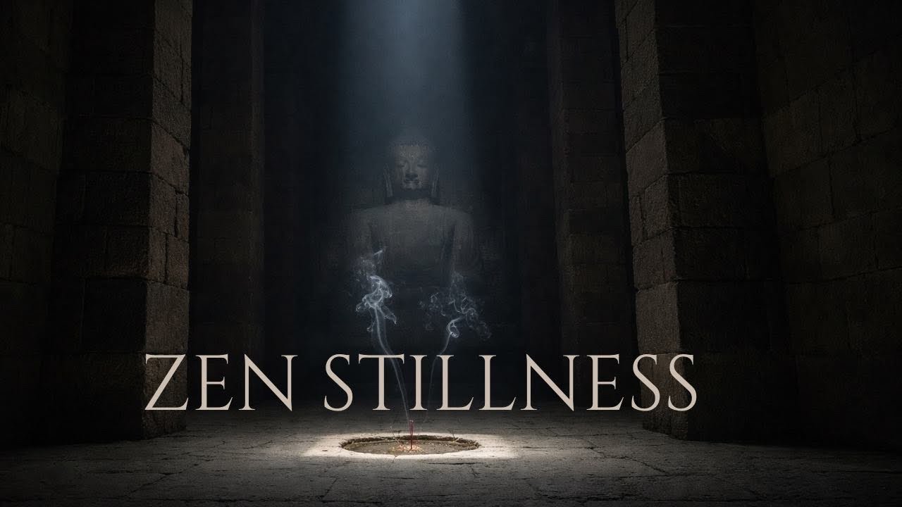Tibetan Zen Meditation – Temple of Stillness | Dark Zen Sound for Deep Calm