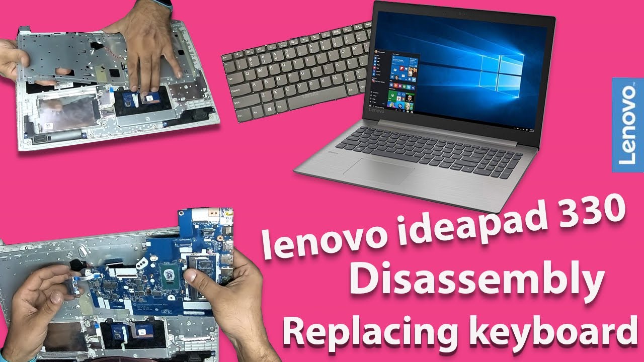 how to replace lenovo ideapad 330 keyboard
