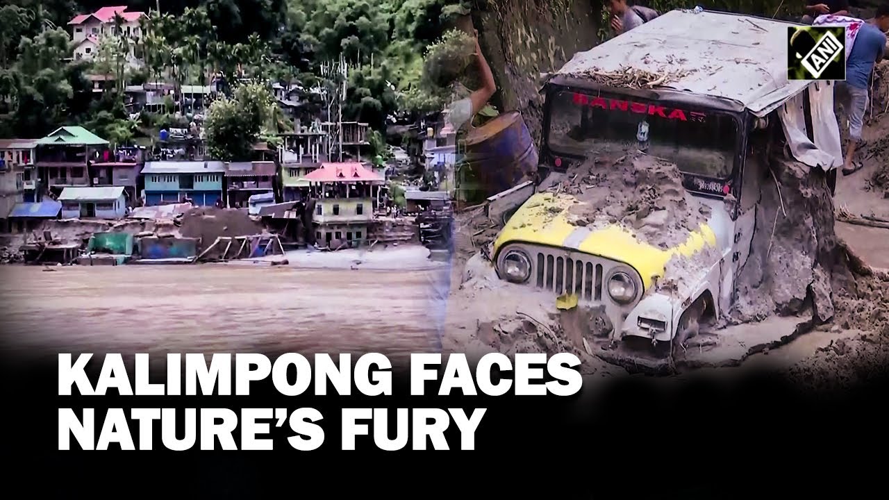 Houses, vehicles, roads washed away: After Sikkim, Kalimpong in West Bengal faces nature’s fury
