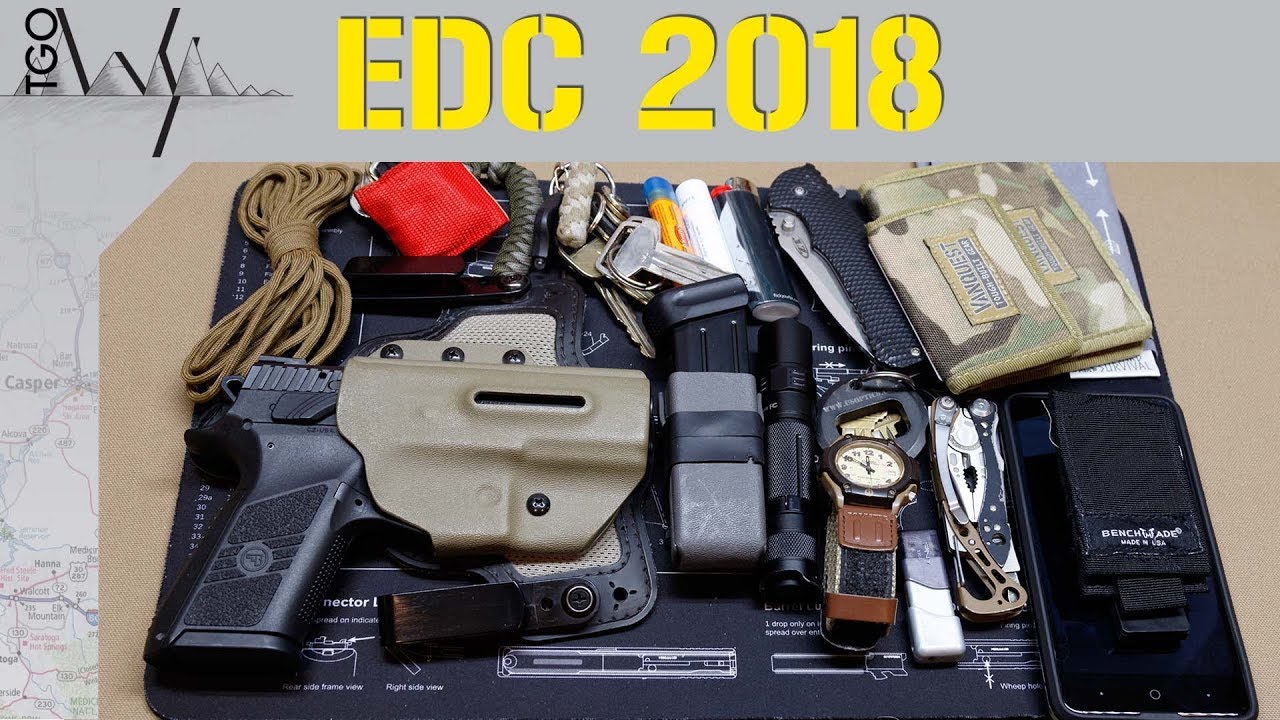 Карманный набор EDC (для повседневного ношения) 2018 года