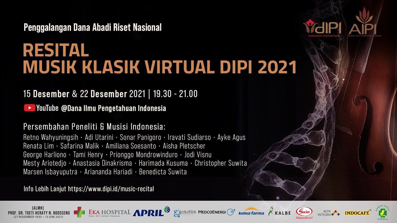 Resital Musik Klasik Virtual DIPI 2021 - Resital ke 1
