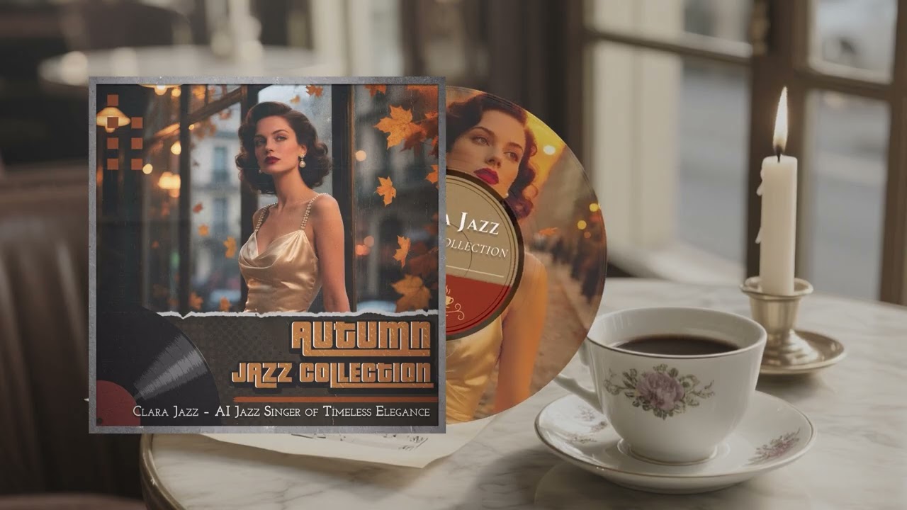 Clara - Vintage Coffee Shop Ambience & Smooth Jazz Vocal 🍂 Relaxing Autumn Jazz for Studying, Work