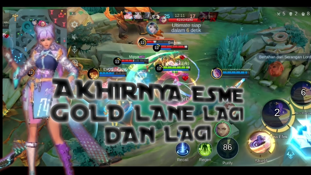 YAHHH GIMANA YAHHH!!! LAGI LAGI ESME GOLD LANE