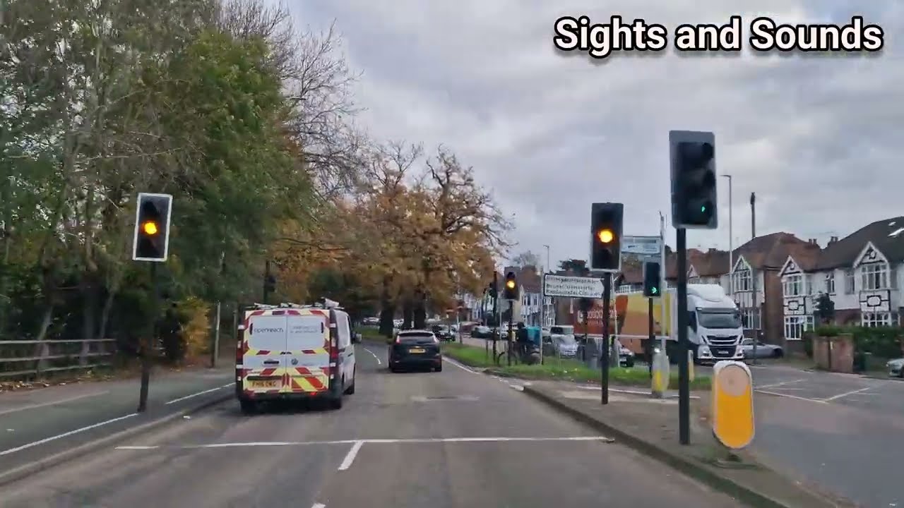 Drive from High Wycombe to Southall London | Sights and Sounds