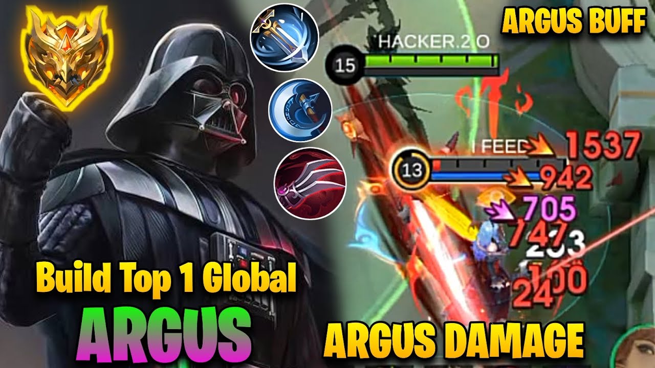Best Argus Buff build 2024: Items Emblems & Deadly Build 2024 [Mobile Legends] 12