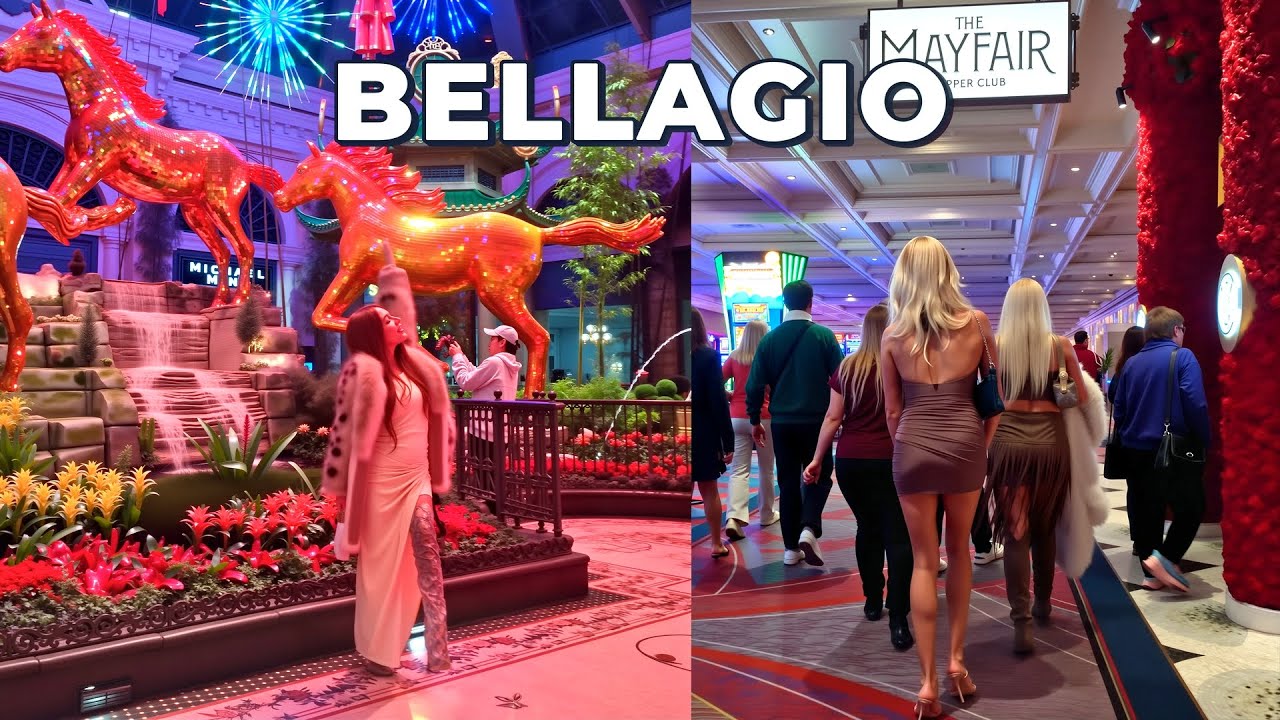 Bellagio Las Vegas Walk - January 2026 - Las Vegas Strip