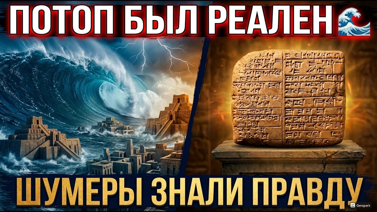 ВЕЛИКИЙ ПОТОП БЫЛ РЕАЛЕН — древние шумеры записали то, что от нас СКРЫВАЮТ