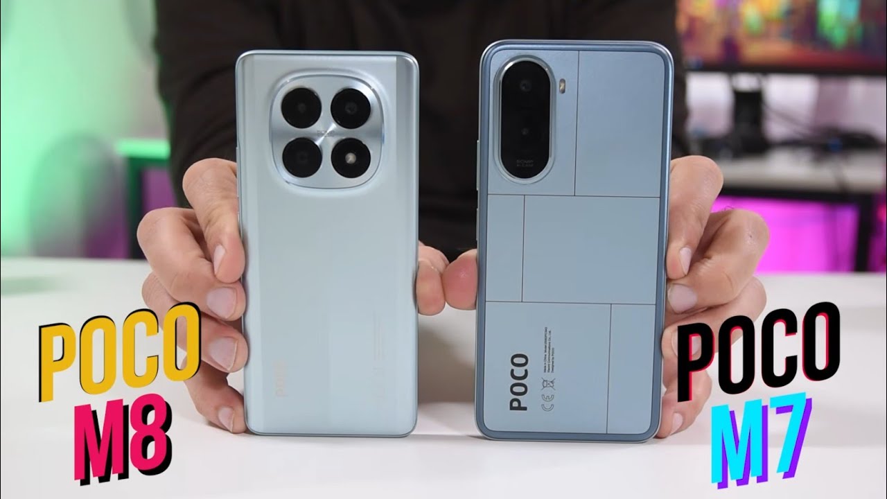 Сравнивание Poco М8 - Poco М7 / Арстайл /
