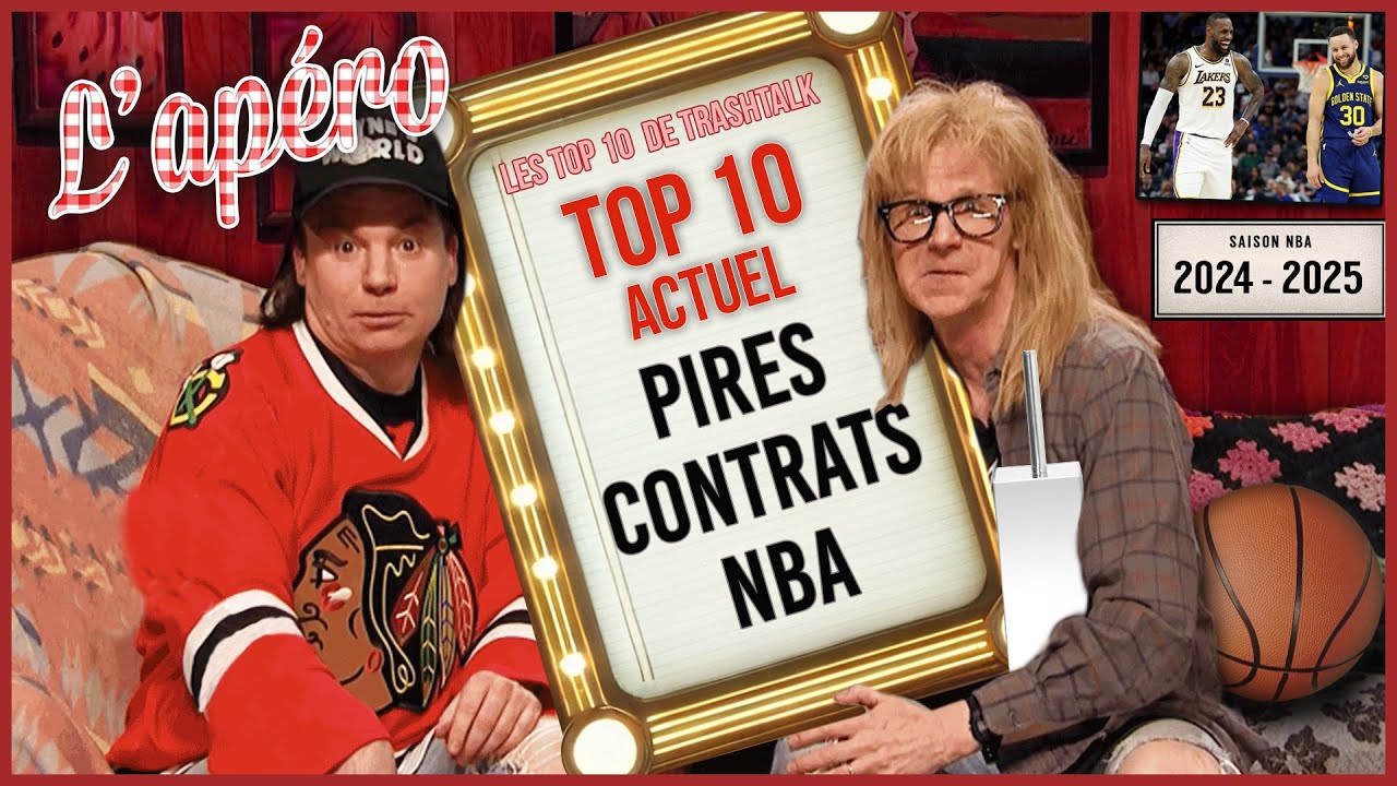 NBA Top 10 actuel (2024-25) : les pires contrats