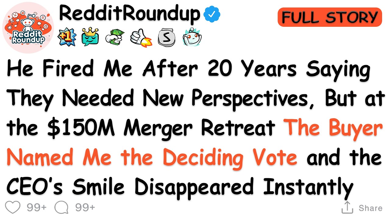 After Two Decades, I Was Let Go Without a Second Thought — Until the Merger Announcement Revealed...