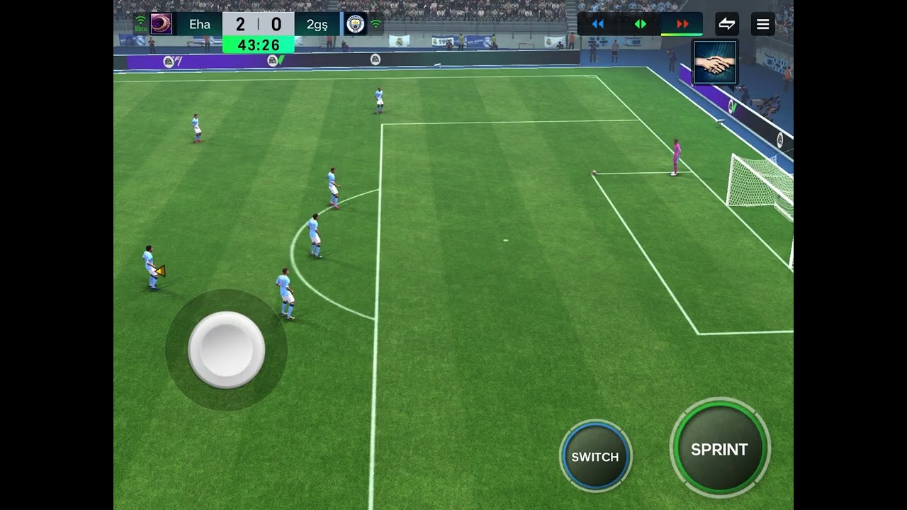 Playing fc mobile