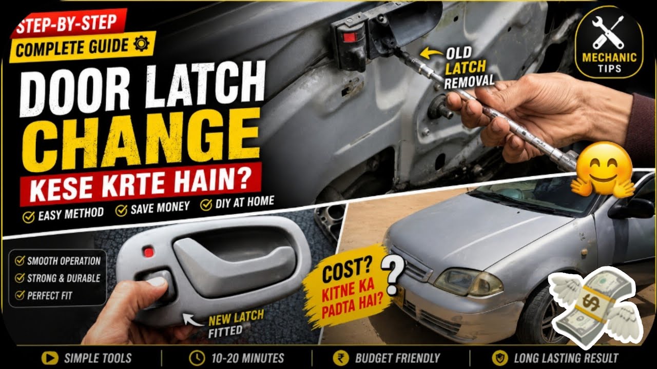 Cultus Door latch change krwa lie  | cultus door lock repair | Cultus vxri