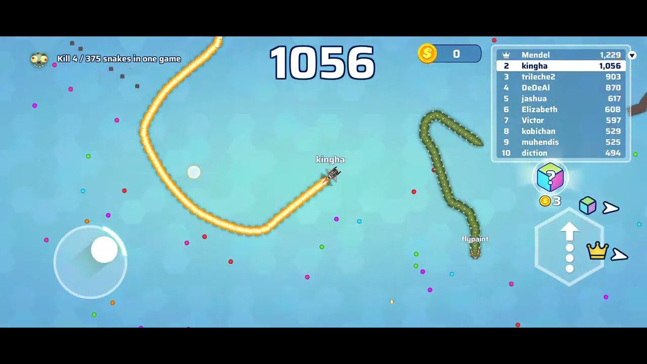 Snake ball game 🎮