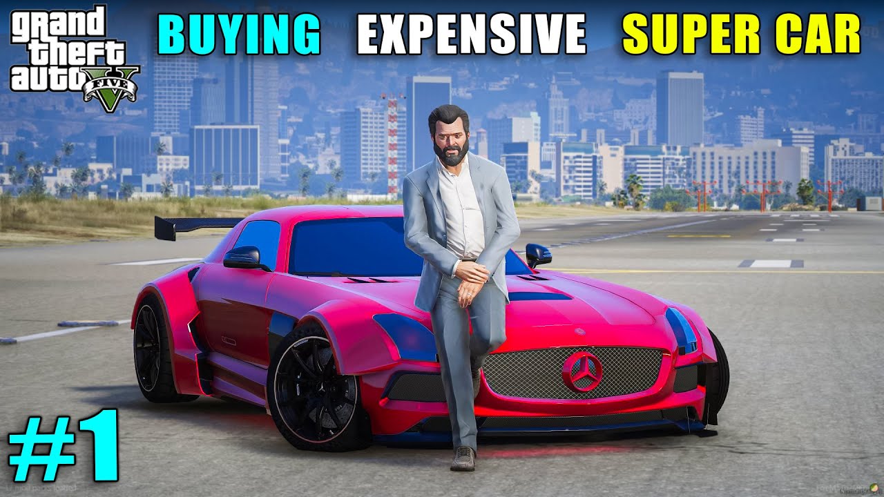 MICHAEL BUYING EXPENSIVE SUPERCAR | GTA 5 GAMEPLAY #1 | CLASSY ANKIT