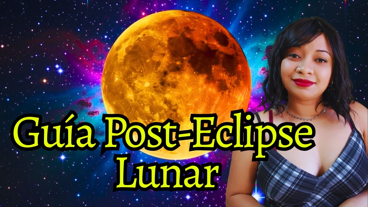Limpia  y renueva tu energía: Guía paso a paso para el post-eclipse lunar