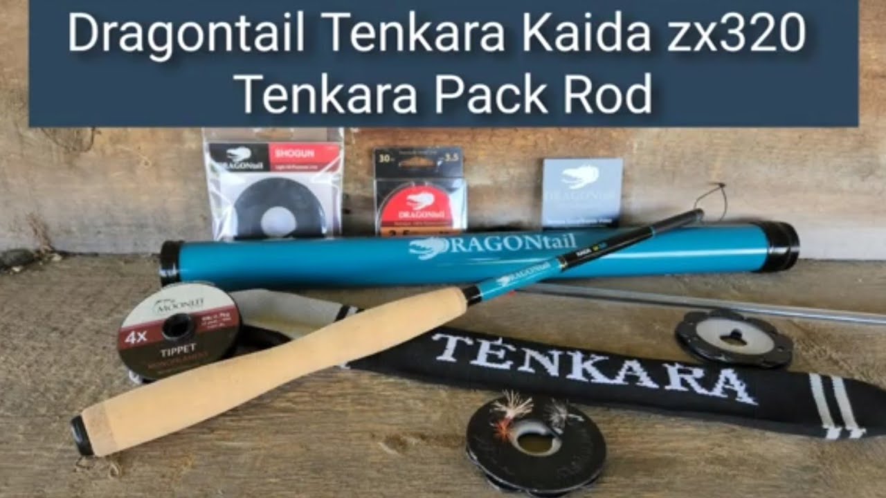 Dragontail Tenkara Kaida zx320 Tenkara Pack Rod
