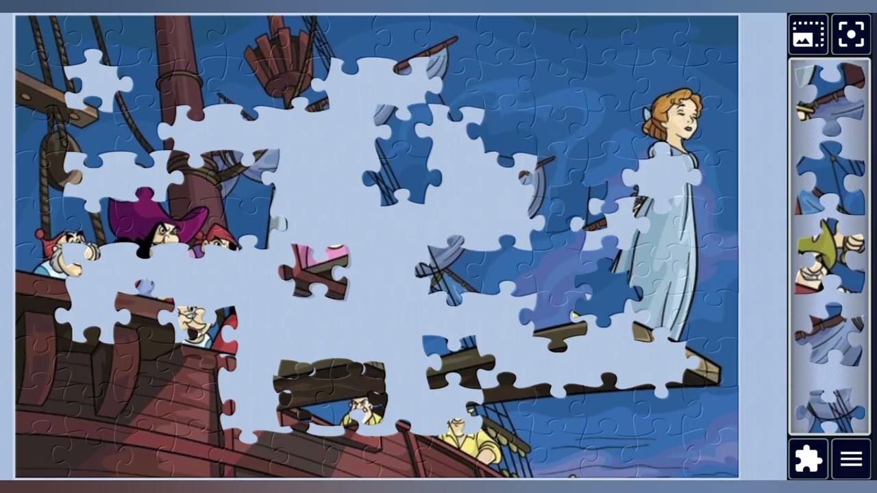 Captain Wendy's Pirate Showdown👑🚢🌊🎭✨️🪄//Jigsaw puzzles🧩//Amazing puzzles Art🧩//puzzles Collection🧩//